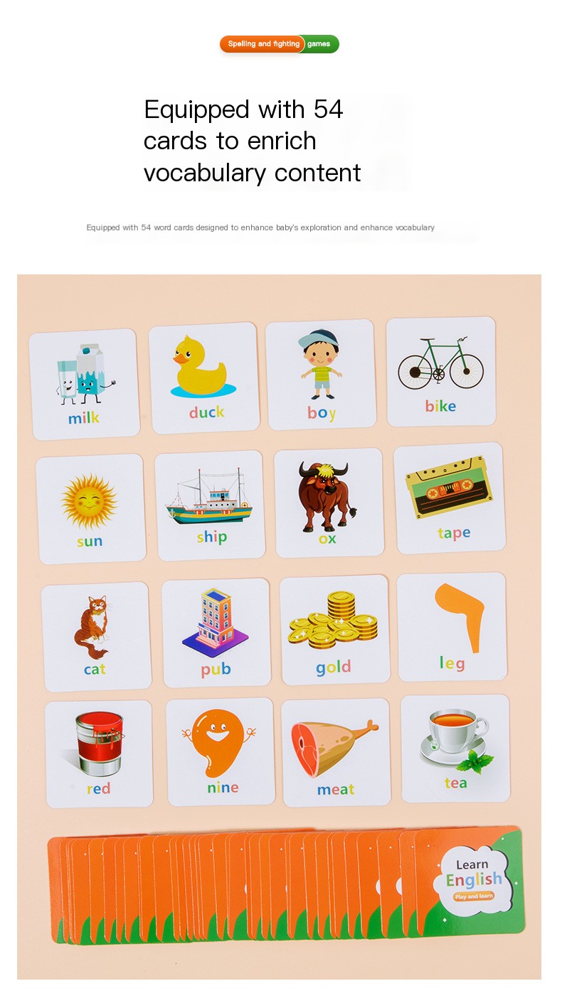 Spelling Word Block Toy 6