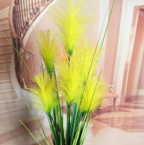Artificial Junco Arrangement - Yellow