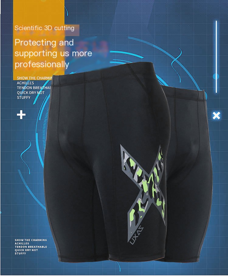 Quick-Dry Compression Shorts in Action