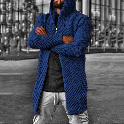 Men's Hooded Cardigan Image 7