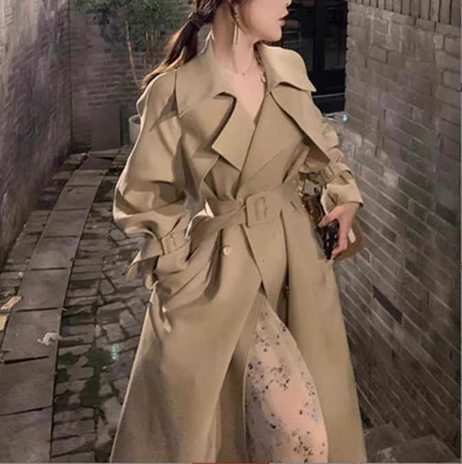 Trench Coat Detail View