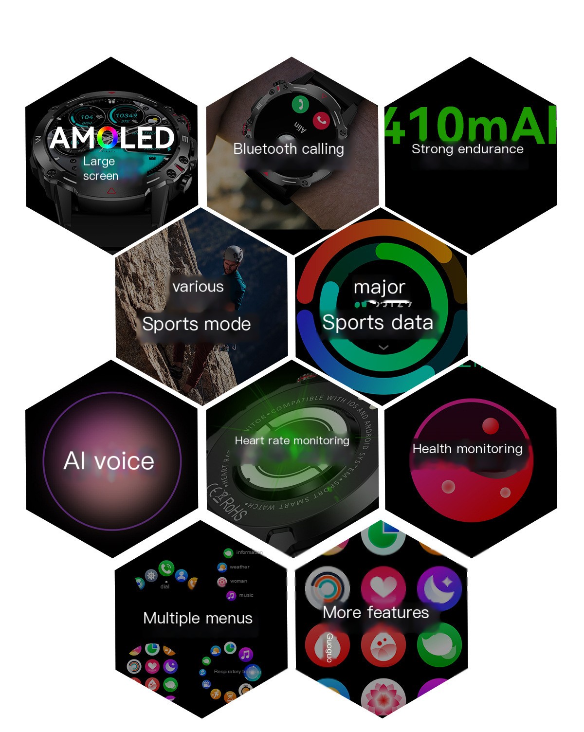 Health Monitoring Features