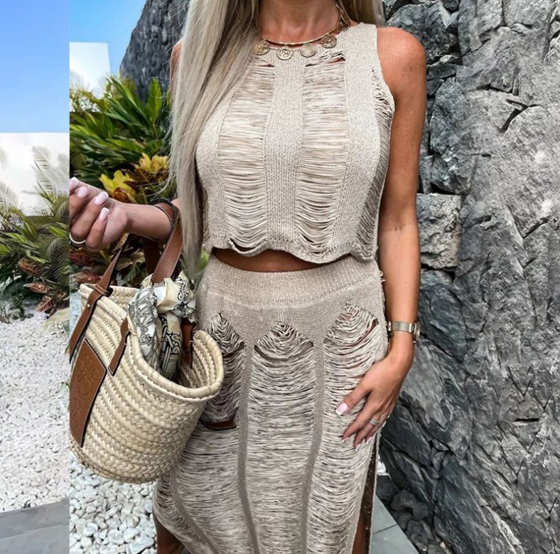 Knitted Dress Image 7