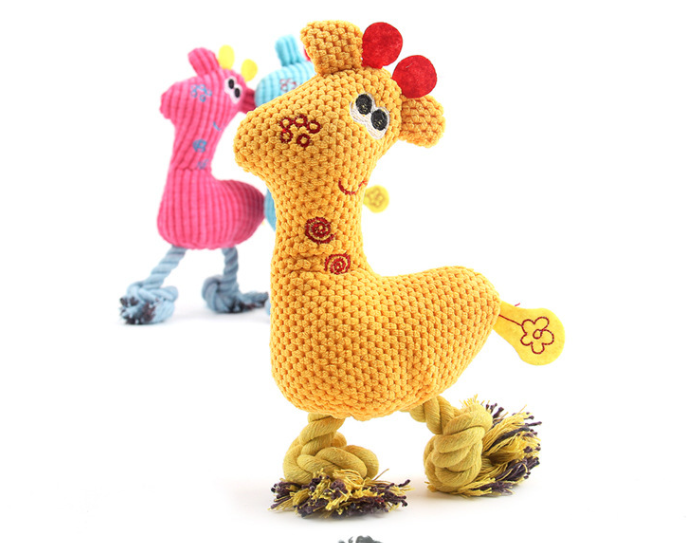 Cute Plush Giraffe with Rope