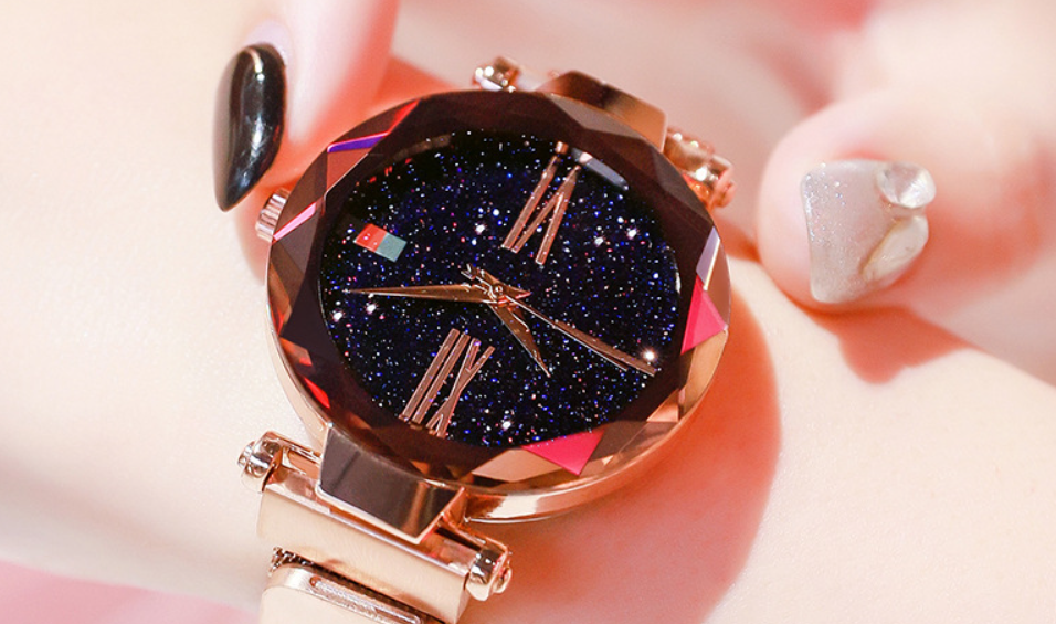OLMECA Women's Starry Sky Watch Image 2
