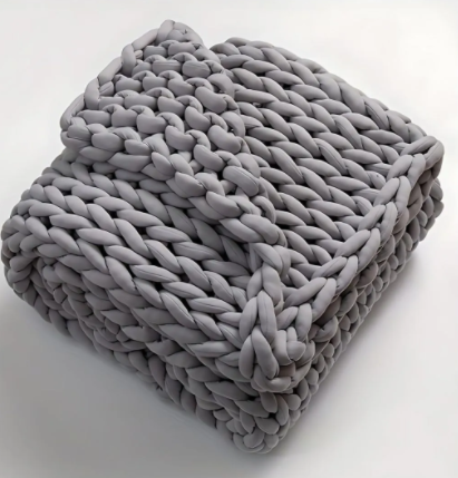 Mysleephero© Premium Handgefertigte Gewichtsdecke (Baumwolle) image