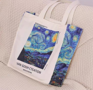Starry Sky Canvas Bag