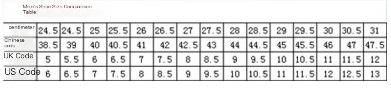 Canvas Men's Shoes - Black