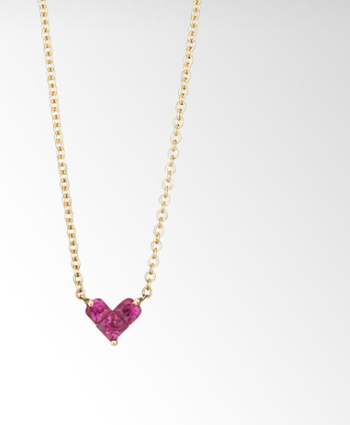 S925 Sterling Silver Heart Necklace