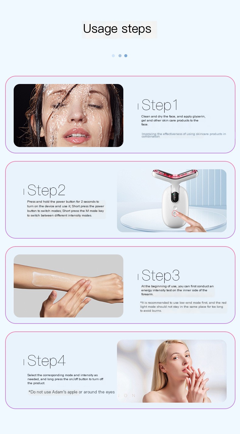 EMS Microcurrent Neck Massager Image 12