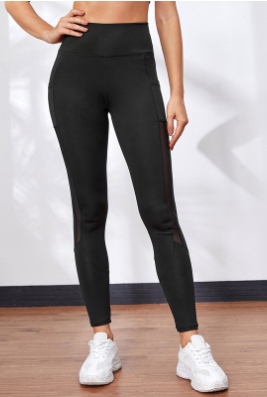 Women's Quick Dry Mesh Panel Cropped Pants 3