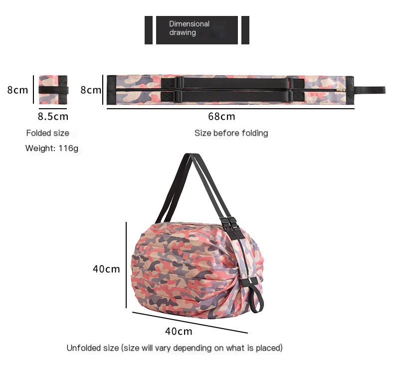 Mini Reusable Compact Grocery Bags
