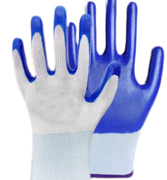 Nylon Labor Gloves - Blue