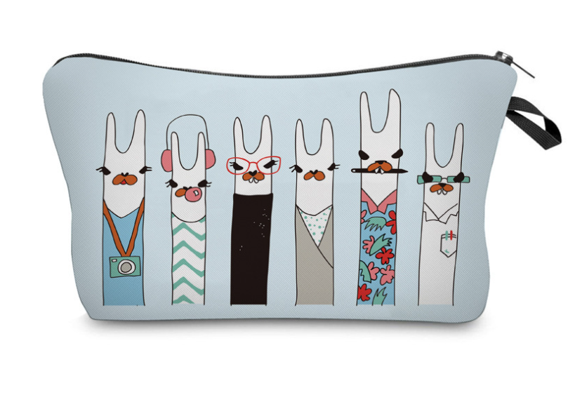 3D Llama Cosmetic Bag 5