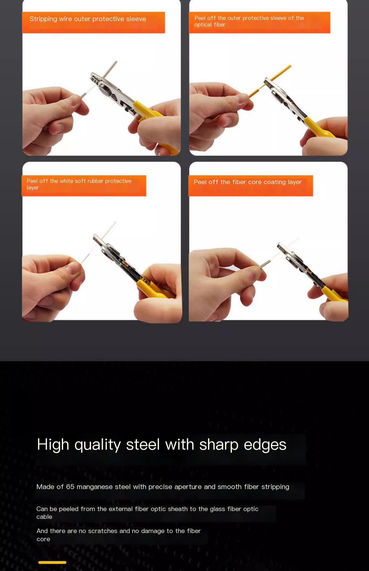 Fiber Optic Cable Stripper Image 3
