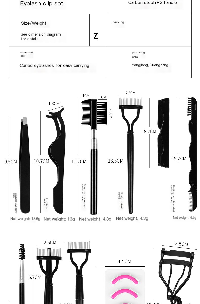 Stylish Eyelash Curler in Various Colors