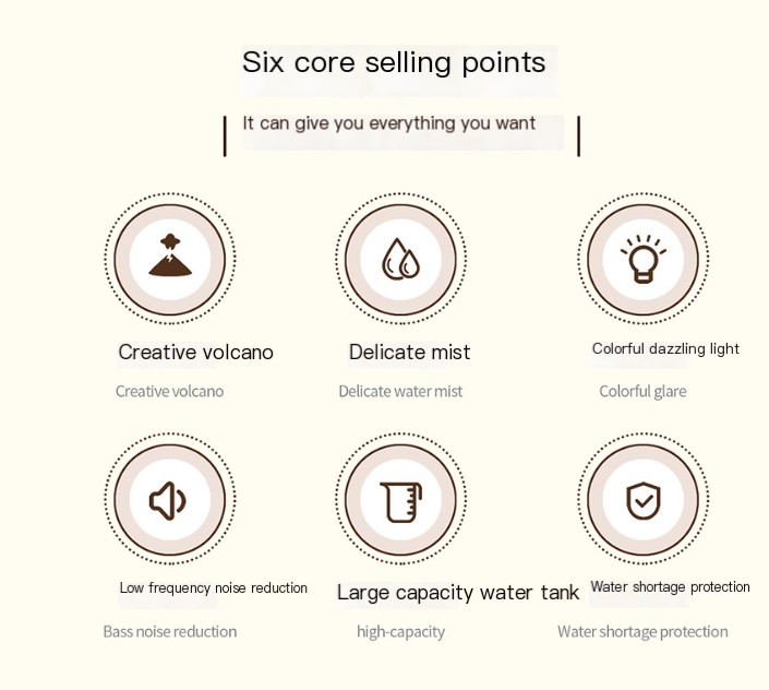 Cool Flame Lamp Humidifier