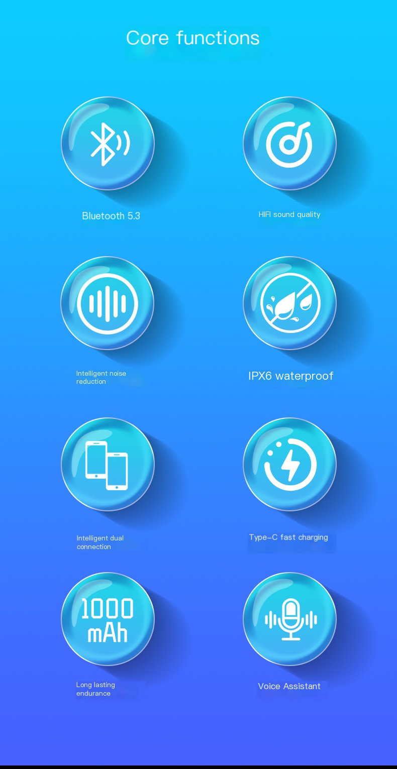 Waterproof Bluetooth Headset