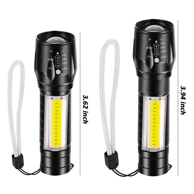 Features of Mini Telescopic COB LED Flashlight