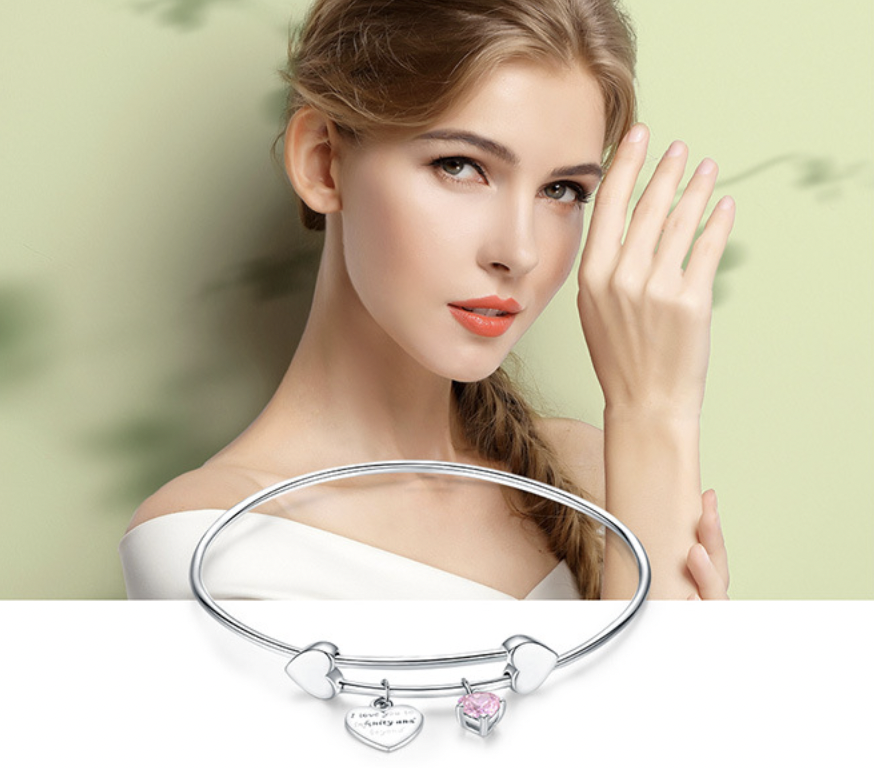Silver Bracelet Front View