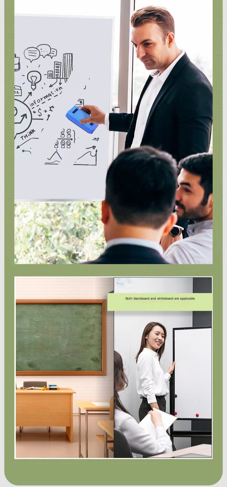 Magnetic Whiteboard Eraser Image 3