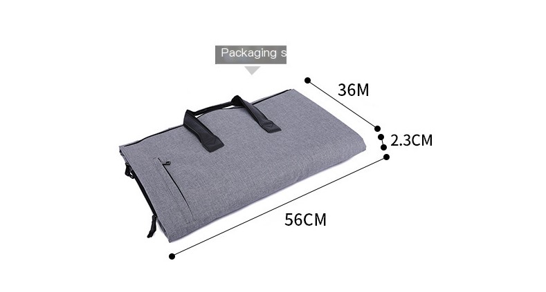 Travel Bag in Gray