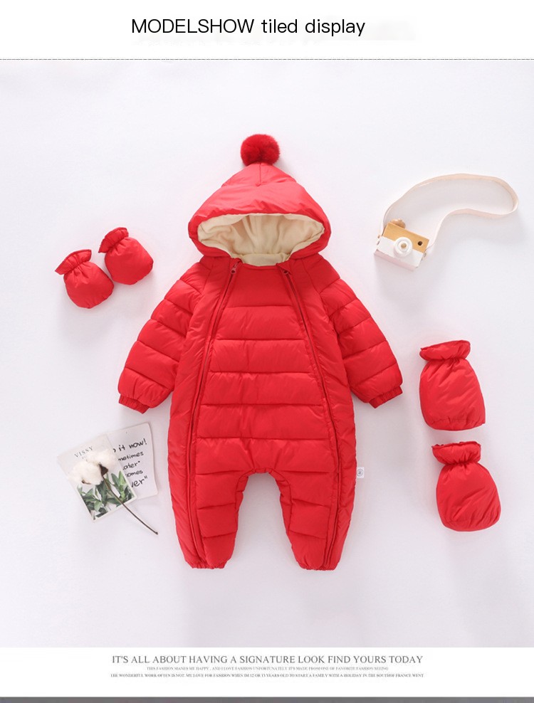 Baby Down Suit Image 4