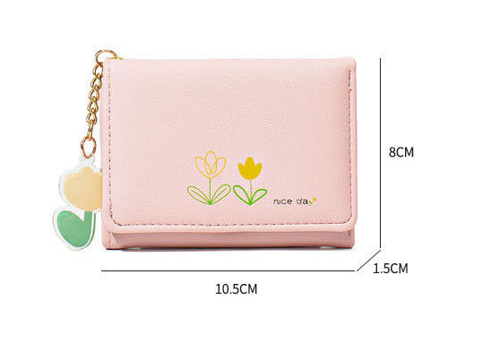 Cute Cartoon Student Wallet