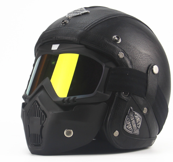 Harley Leather Helmet 3