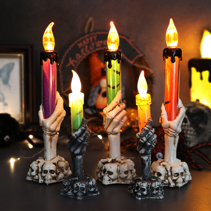 Day of the Dead Candle Lamp