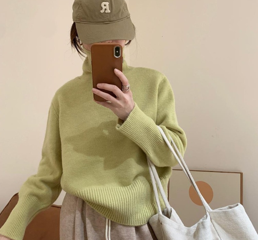 Cashmere Pullover Yellow