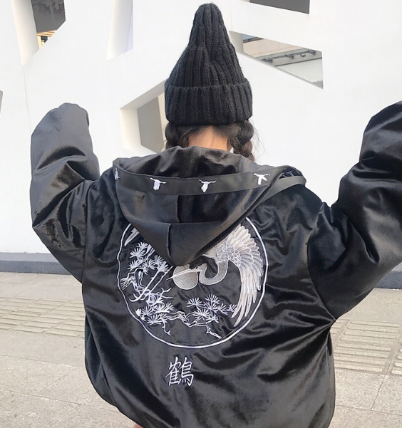 Hooded Jacket Front View