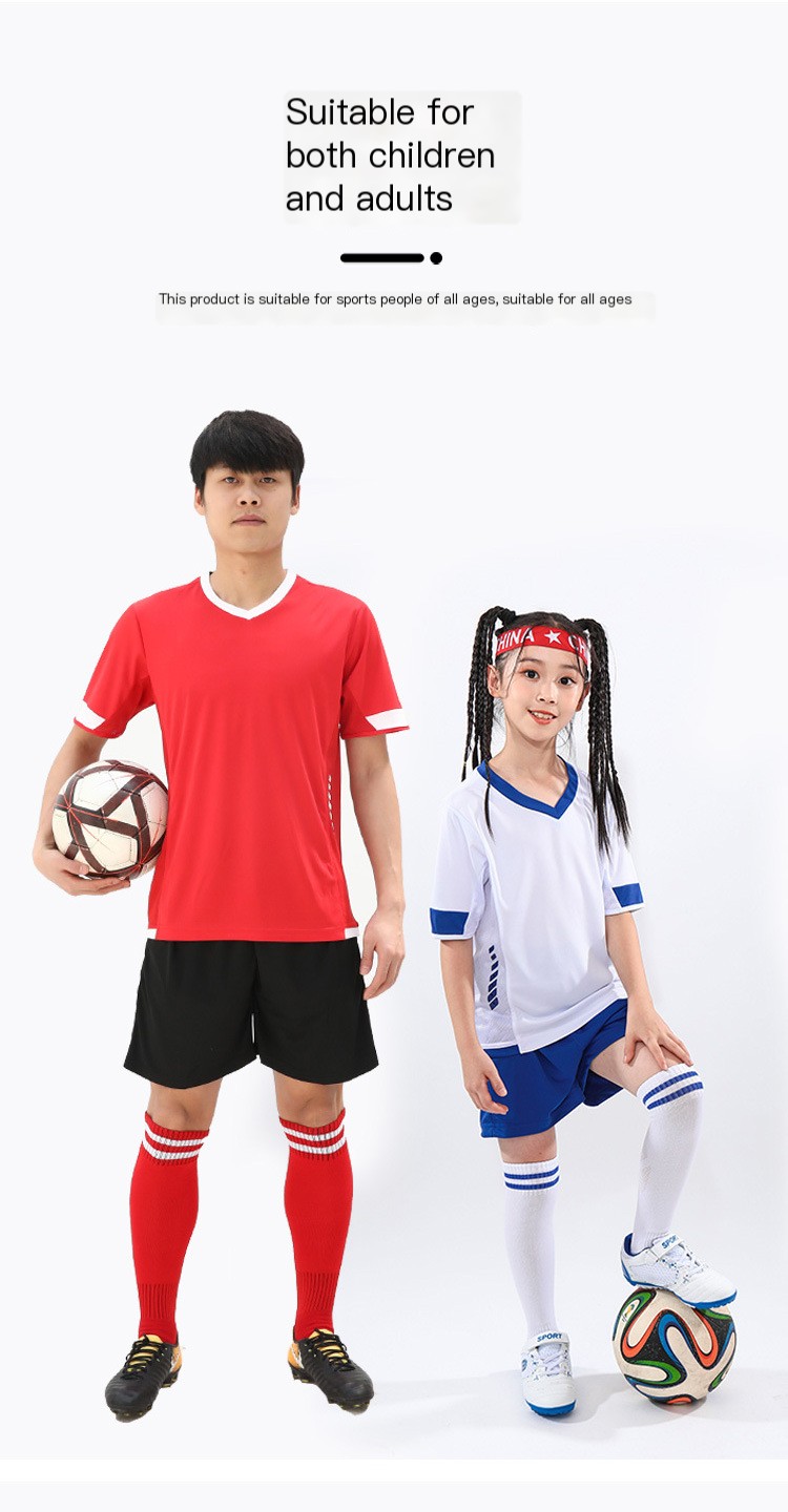 Children's Soccer Jersey Set Design 3