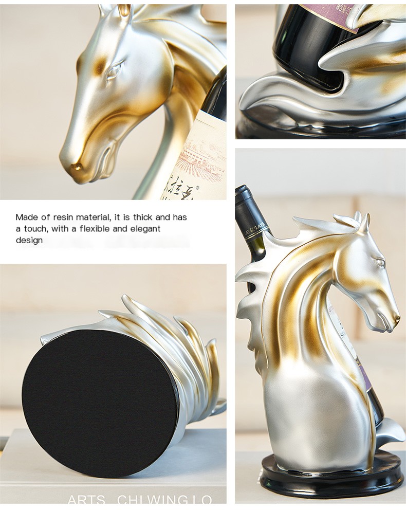 Horse Head Wine Rack Image 12