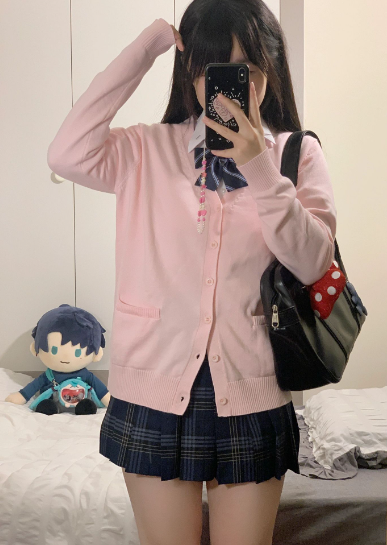 Knitted Cardigan Image 2