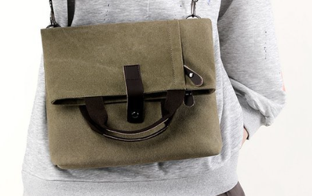 Farboptionen der Canvas Laptoptasche