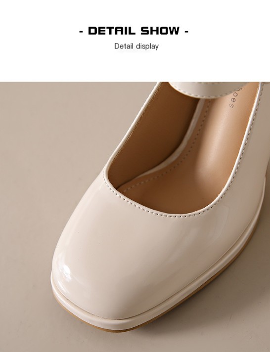 Waterproof Platform High Heels 5