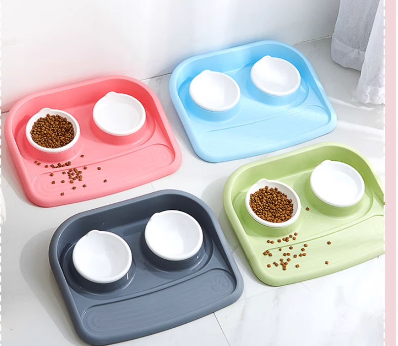 Pet Bowl Grey