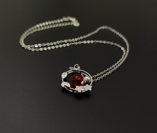 Coral Beads Necklace Image 3
