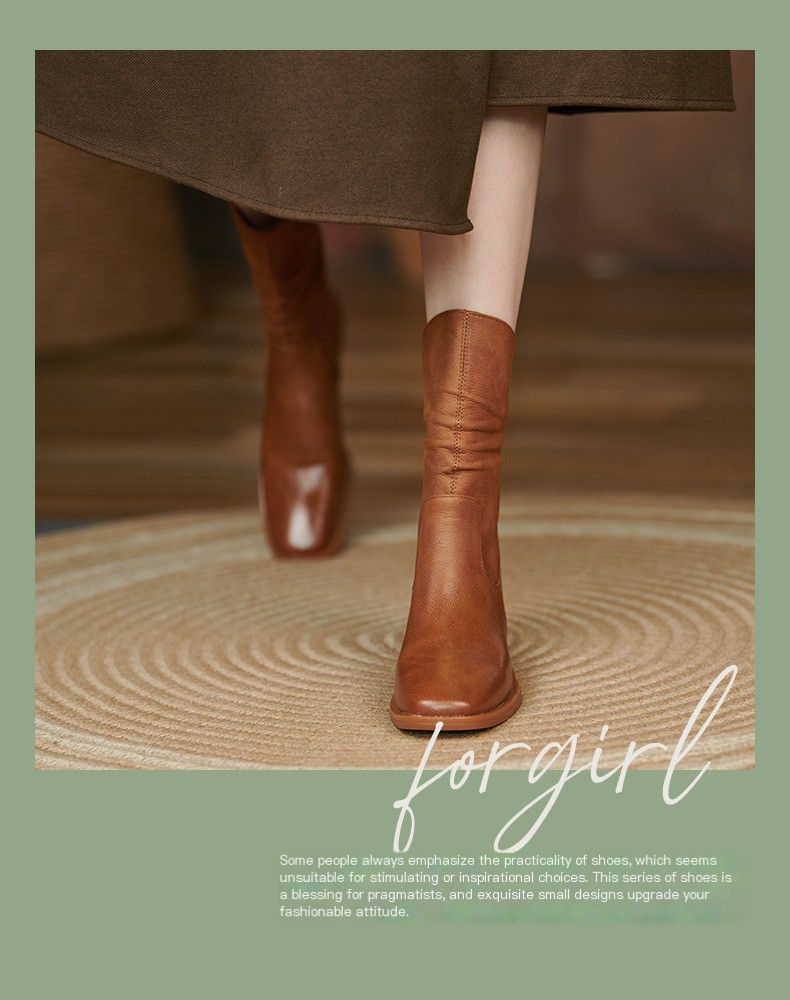 Retro Short Boots
