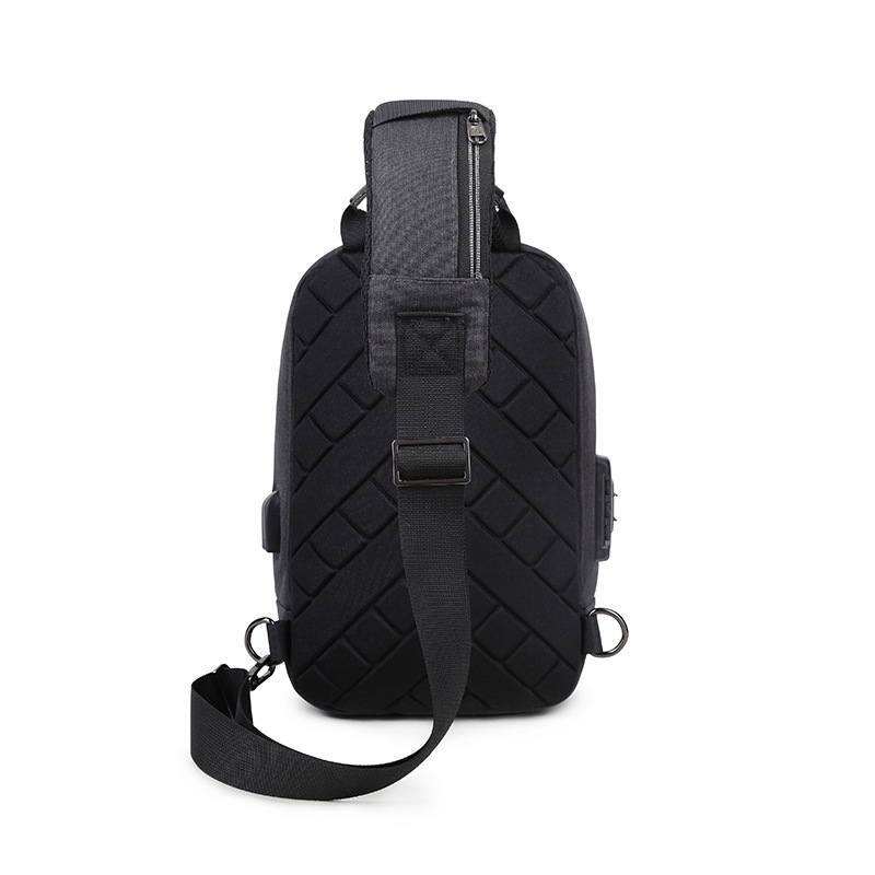 Men's Crossbody Bag - Black