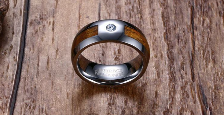 Men's Tungsten Ring Image 2