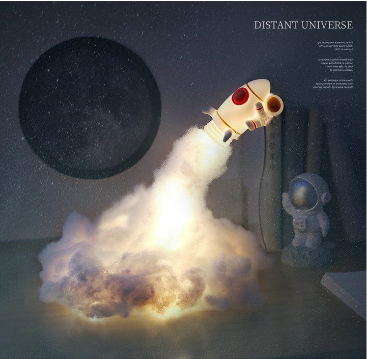 Creative Rocket Lamp