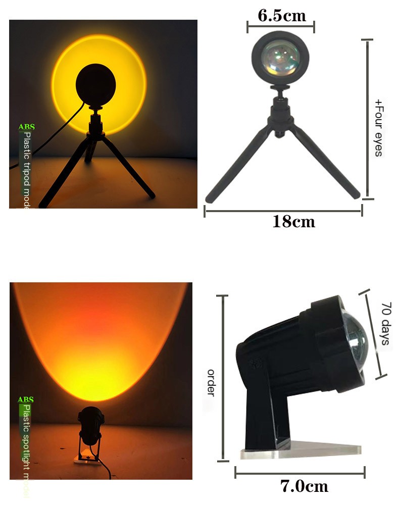 Sunset Projection