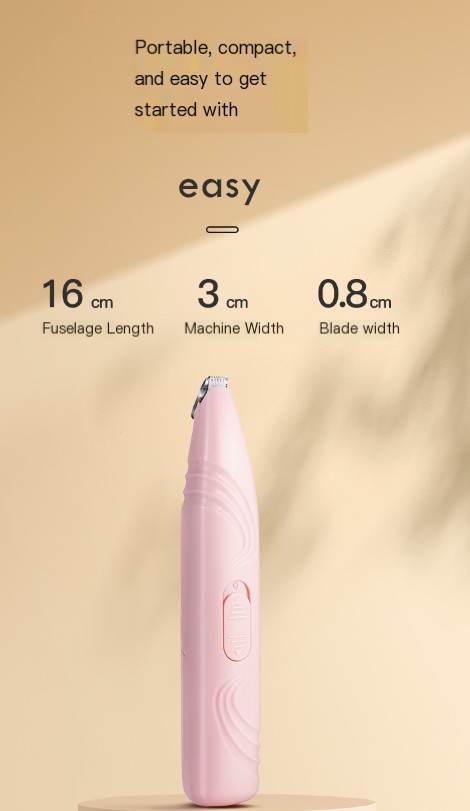 Professional Electric Pet Clippers - Pink