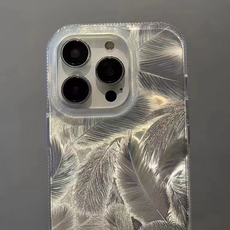 Green Leaf Marble Phone Case Image 2