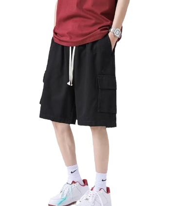 Hip-Hop Cargo Shorts Image 4