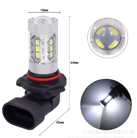 Japan Custom Focus Lens 80W H8 H9 H11 6000K Warm White Fog Light Multi image
