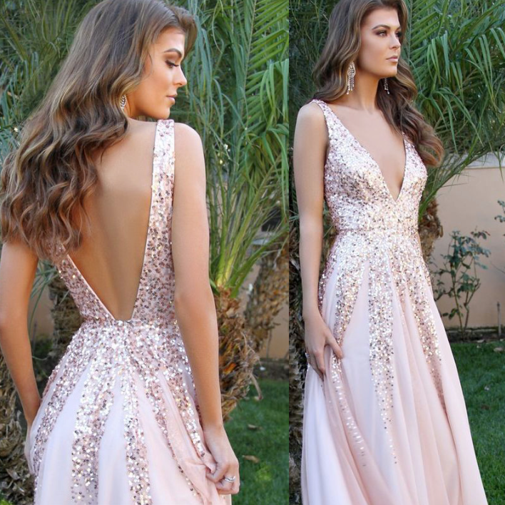 Evening Dress Back View
