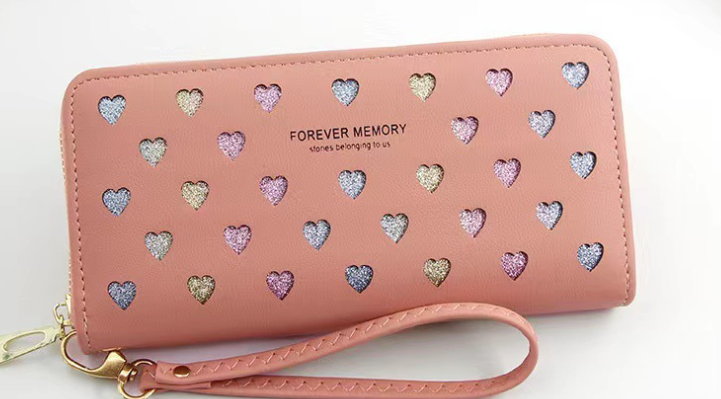 Women's Fashion Long Large Capacity Zipper Wallet